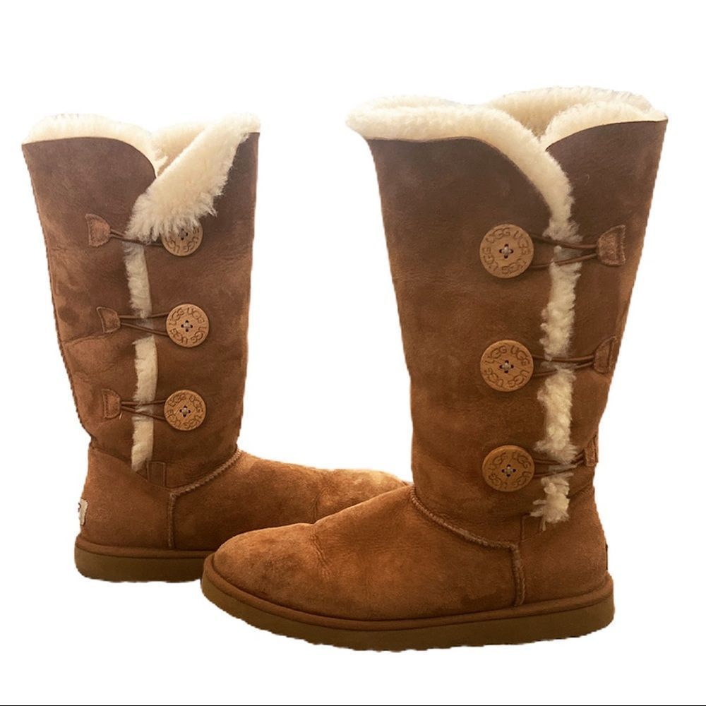 UGG Bailey Button Triplet Boots